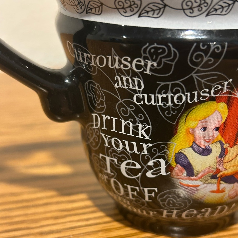 Disney Black and White Ceramic Mug with Vintage Design - Picture 4 of 11